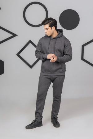 Dark Grey Flees Tracksuit