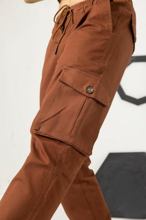 Mars Brown Comfort Canves Cargo