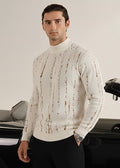 THE WINTER-LINEA SWEATER-WHITE
