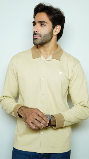 Oxford Beige Classic Shirt