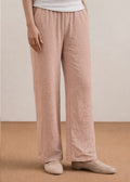 THE CREPE TEXTURE TROUSER-PINK