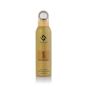 Hiscents 1 Millionaire Body Spray 200ml