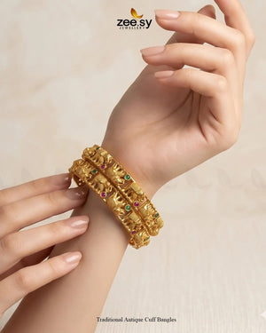 Traditional Antique Cuff Bangles