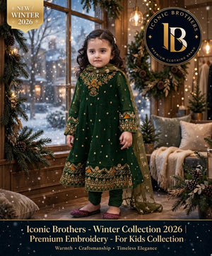 ICONIC BROTHERS Baby Girls Winter Collection 2026