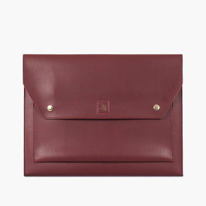Brown laptop sleeve 17"