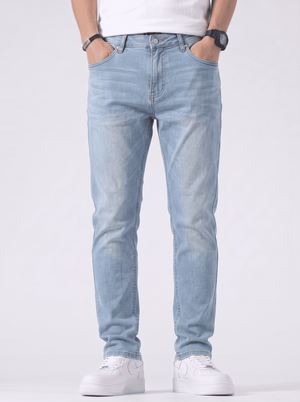 Men Straight Fit Jeans - Light Blue UP2