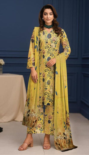 SAFA – DORIA LINEN PRINTED 3-piece
