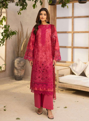 AMAL Embroidered Lawn 01 - 5731 / SAFFRON