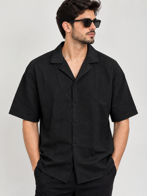 Premium Old Money Shirt Black