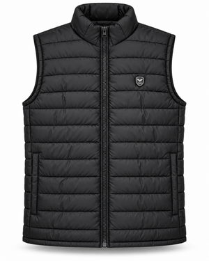 Eternity Men Premium Sleeveless Puffer Jacket Black