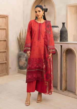 AMAL Embroidered Lawn 02 - 5821 / SAMAA