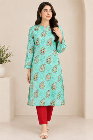 Iconic Brothers Printed Khaddar 2PC