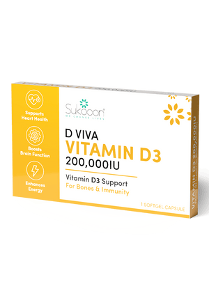 D VIVA VITAMIN D3 CAP 1S