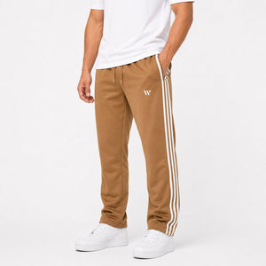 Wearist Signature Triple Stripe Trousers – Camel