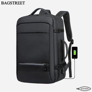 BAGSTREET BS-5302 15.6" Multifunctional Laptop Backpack Waterproof, Shockproof, USB Charging Port