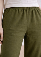 THE CREPE TEXTURE TROUSER-FT