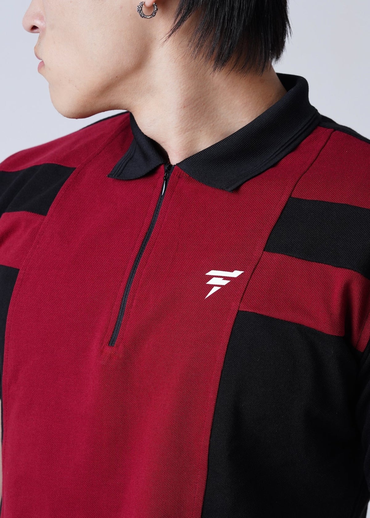 THE VIBRANT POLO-MAROON