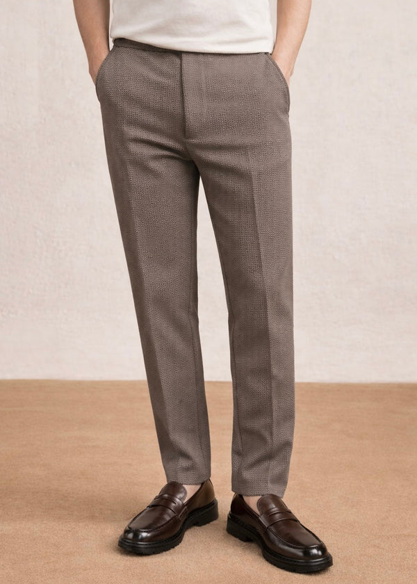 THE SOFT STRUCTURE-FIT BOTTOM-GREY