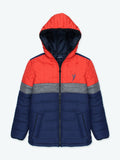 Full Sleeves Hooded Puffer Jacket Boys & Girls VJ012-AA