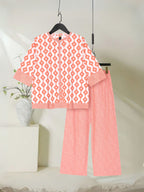 Printed Girls Co Ord Set VG142-B