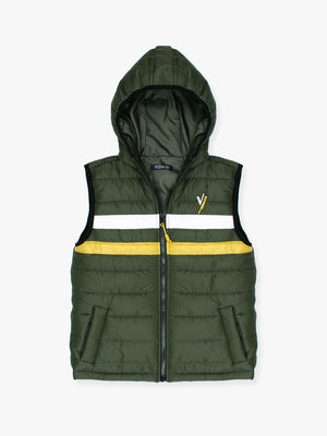 Sleeveless Hooded Puffer Boys & Girls VJ13-D