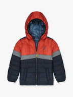 Full Sleeves Hooded Puffer Jacket Boys & Girls VJ012-AA