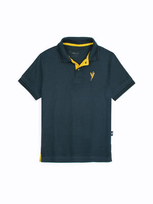 Tipping Collar Plain Polo Shirt VP11-G