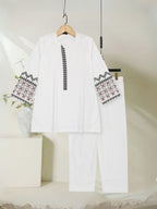 Embroidered Girls 2pc Suit VG136-B