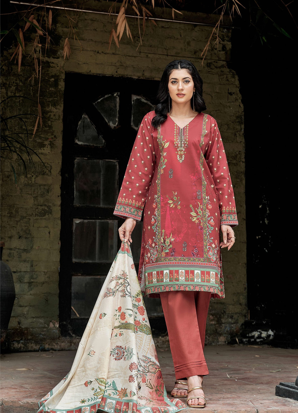Desire by Motifz Printed Airjet Lawn 3 Piece