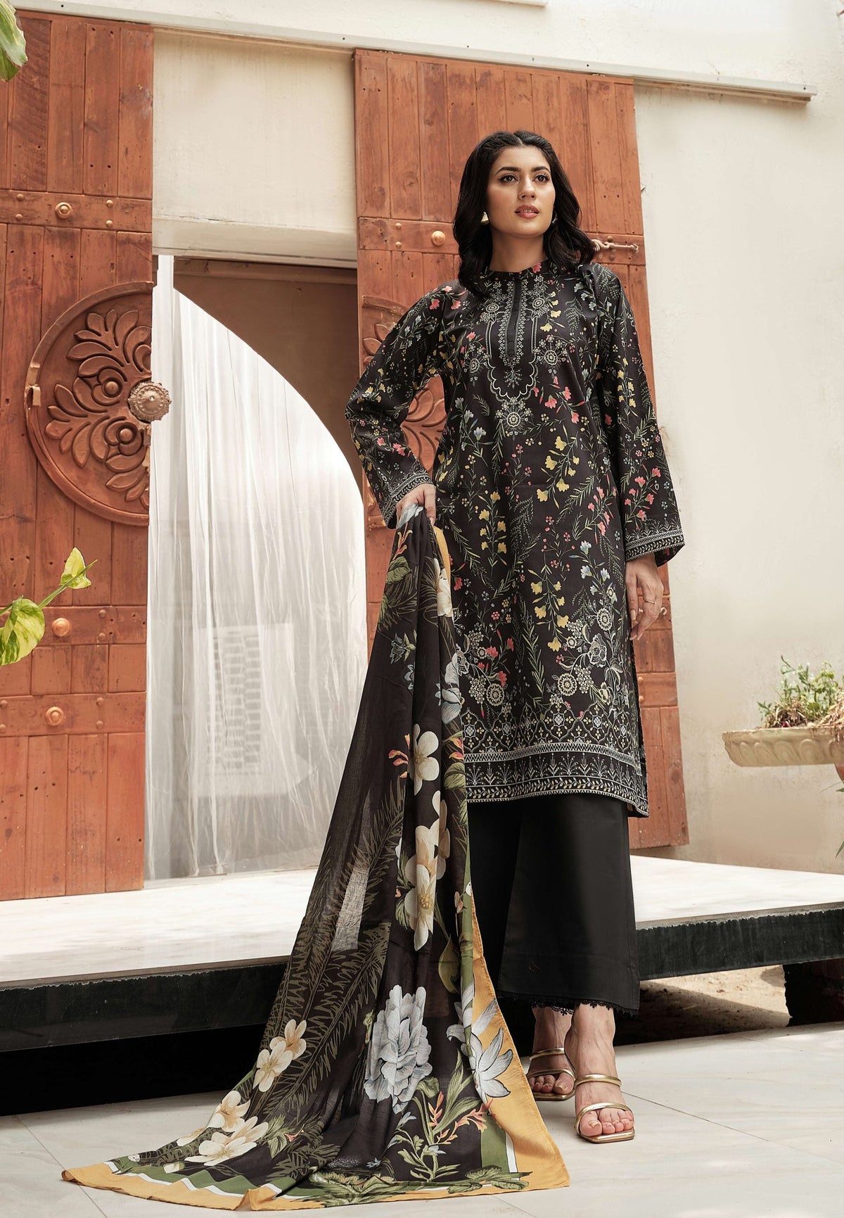 Desire by Motifz Printed Airjet Lawn 3 Piece