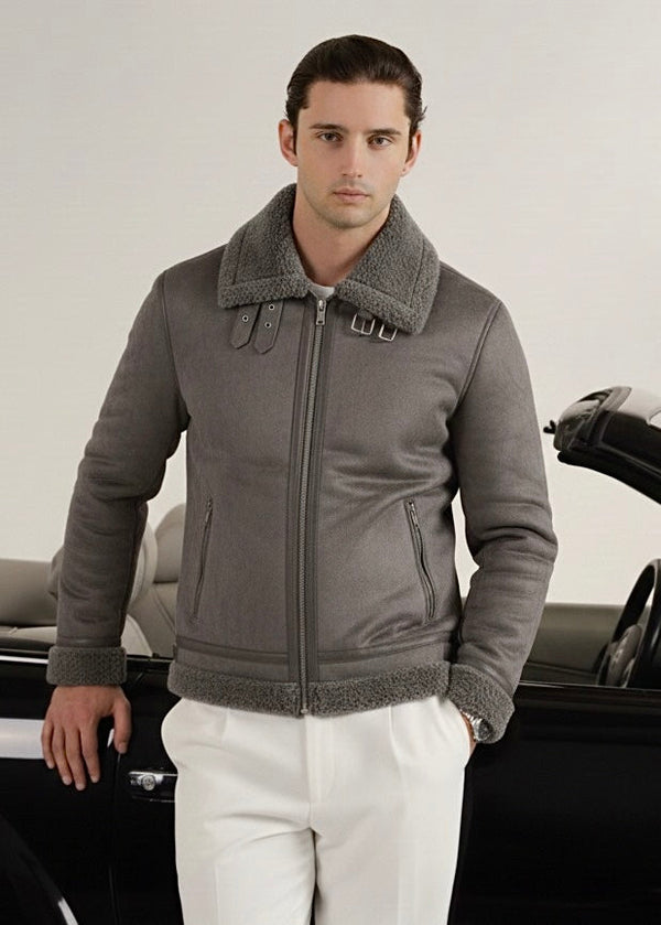 THE INFINITY-PANTHER JACKET-GRAY