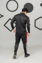 Black & Red Across Tracksuit