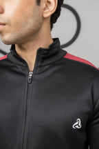 Black & Red Across Tracksuit