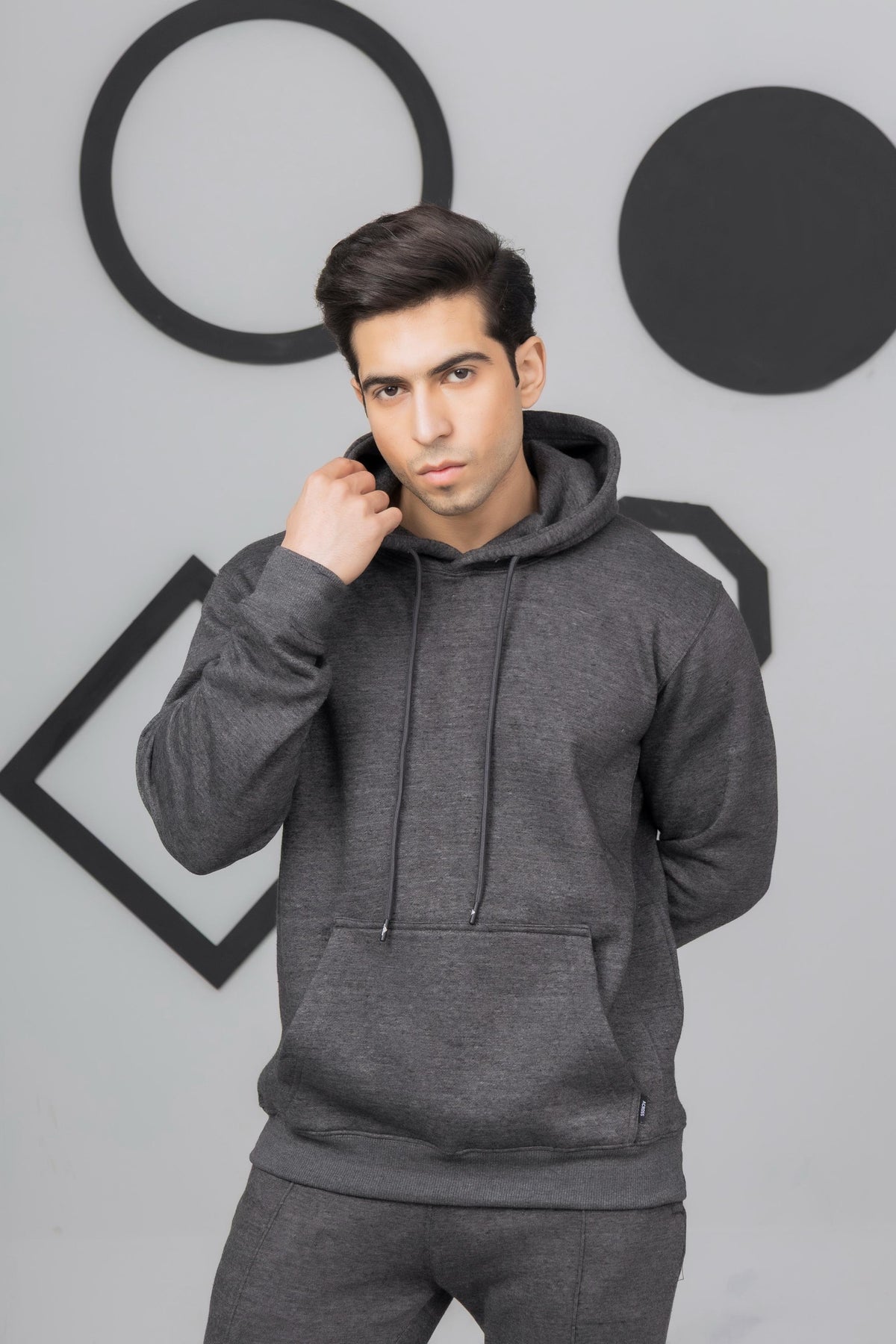 Dark Grey Flees Tracksuit
