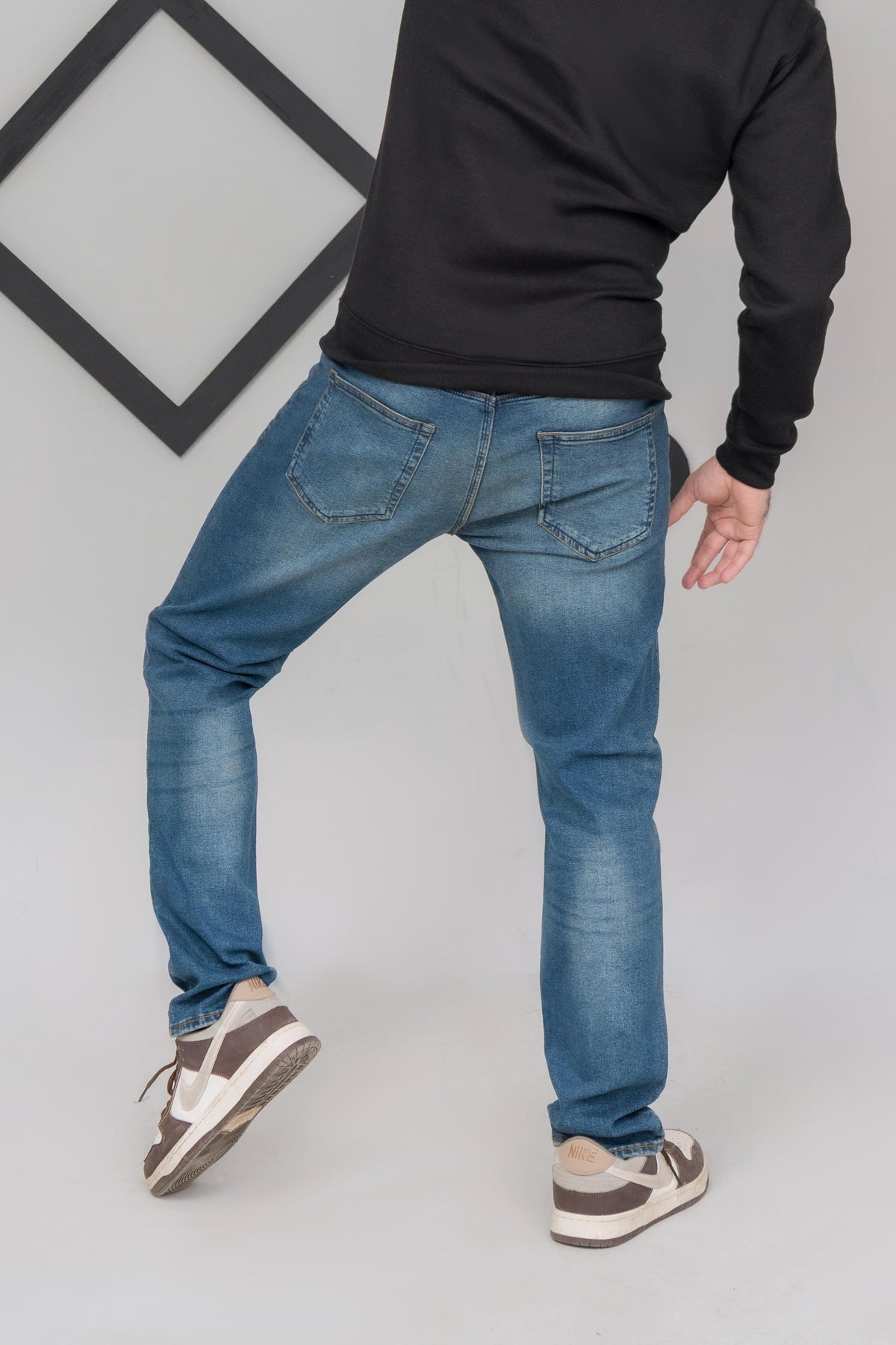 Mid Blue Export Jeans