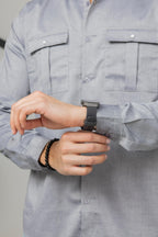 Light Grey Casual Shirt