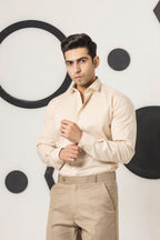 Beige Dress Shirt
