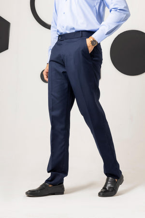 Blue Formal Pant