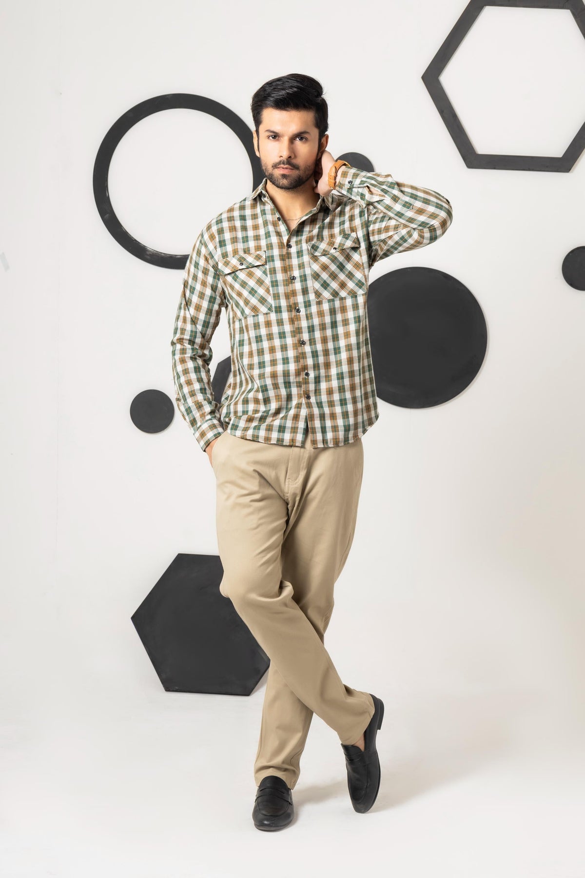 camel skin Cotton Pant