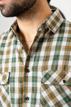 Leo Green Check Shirt