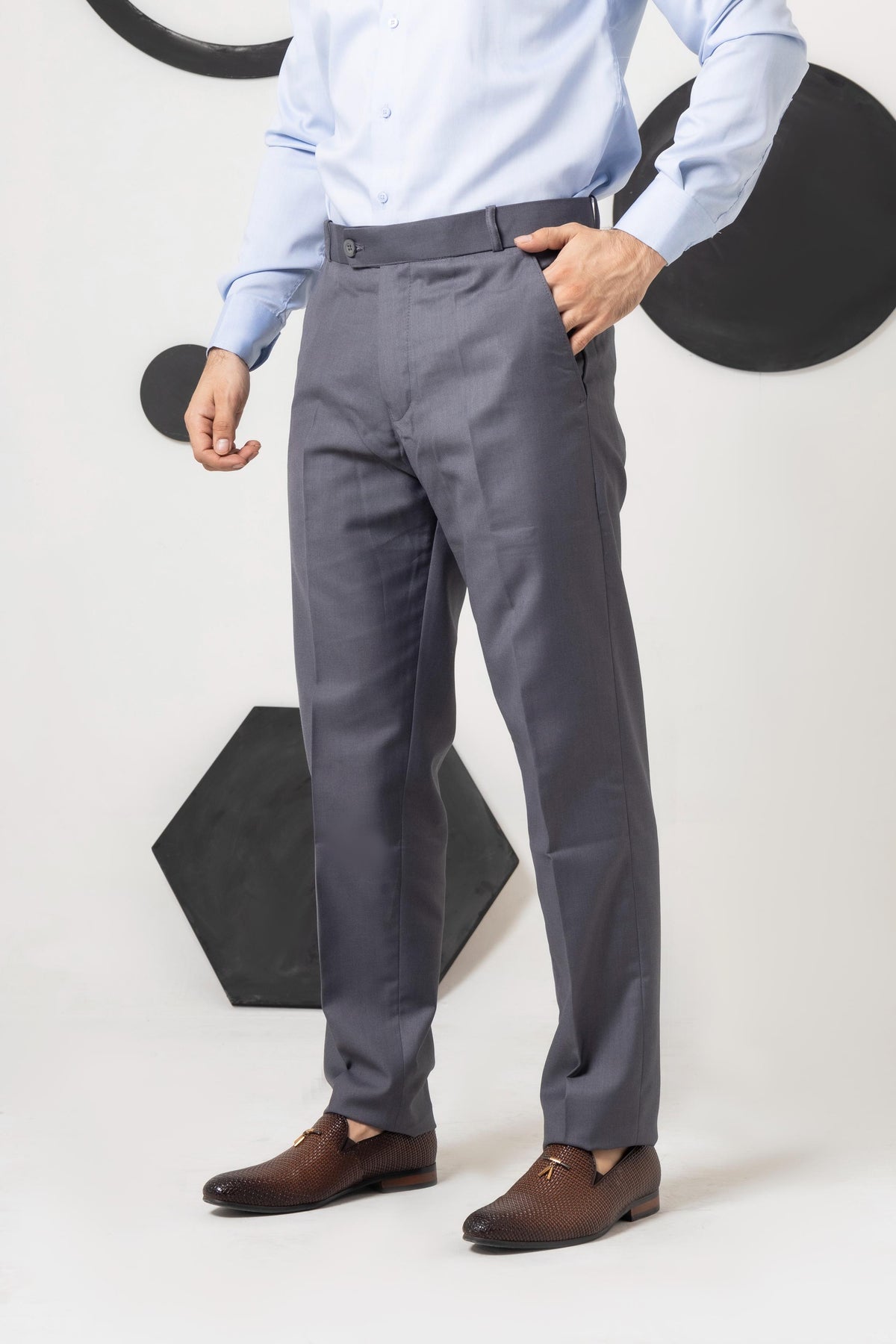 Shadow Grey Formal Pant