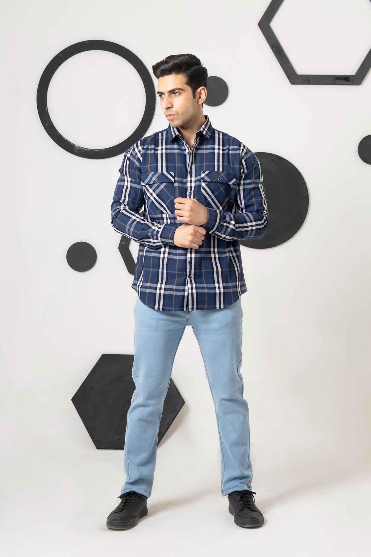 Soft Blue Denim Jeans