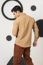 Carnelian Skin bubble Casual Shirt