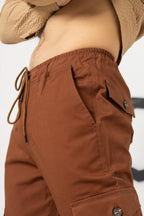 Mars Brown Comfort Canves Cargo