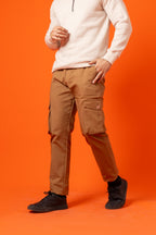 Khakhi Cargo straight Fit