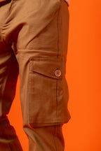 Khakhi Cargo straight Fit