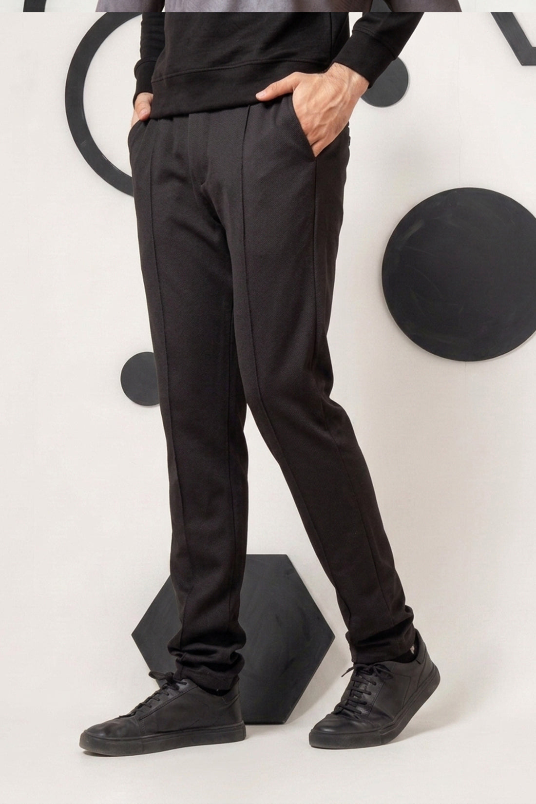 Rich Black Italian Pant