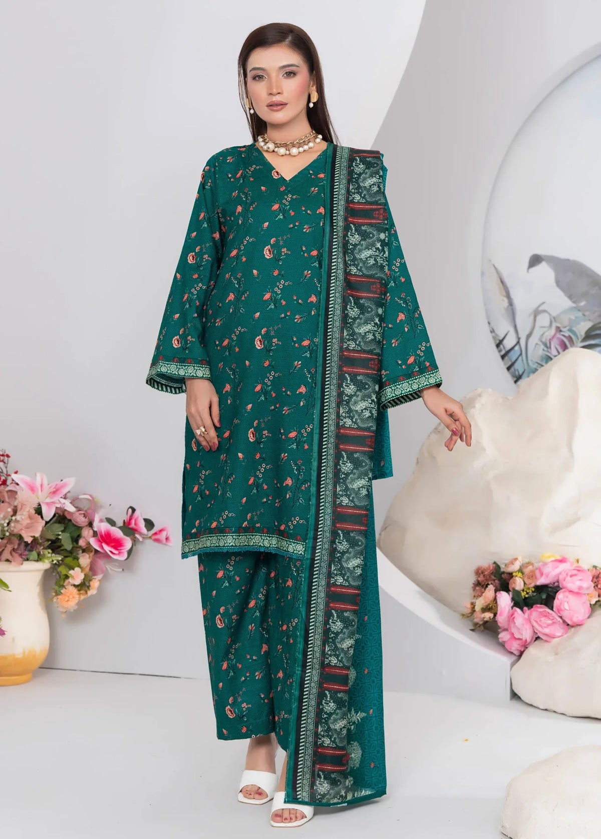 Ayra Printed 3PC Lawn Suits – Vol 10