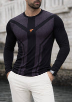 THE LYCRA FULL SLEEVES SHIRT BLACK-FT