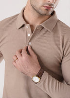 VEYRON TEXTURED SHIRT-SKIN